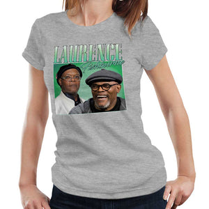 Laurence Fishburne Appreciation Tshirt Fitted Ladies