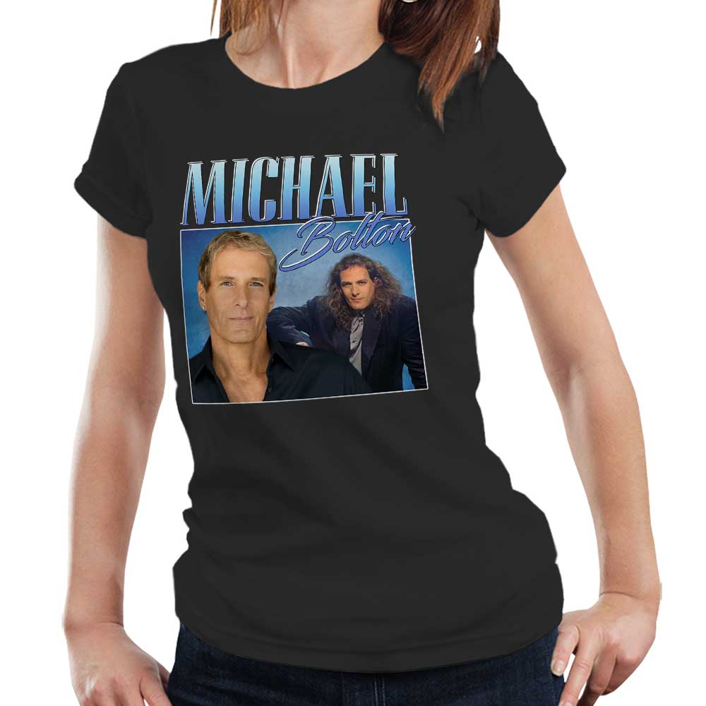 Michael Bolton Appreciation Tshirt Fitted Ladies