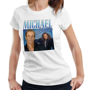 Michael Bolton Appreciation Tshirt Fitted Ladies