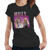 Miley Cyrus Appreciation Tshirt Fitted Ladies