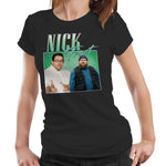 Nick Frost Appreciation Tshirt Fitted Ladies