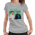 Nick Frost Appreciation Tshirt Fitted Ladies