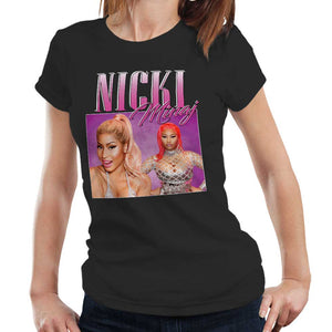 Nicki Minaj Appreciation Tshirt Fitted Ladies