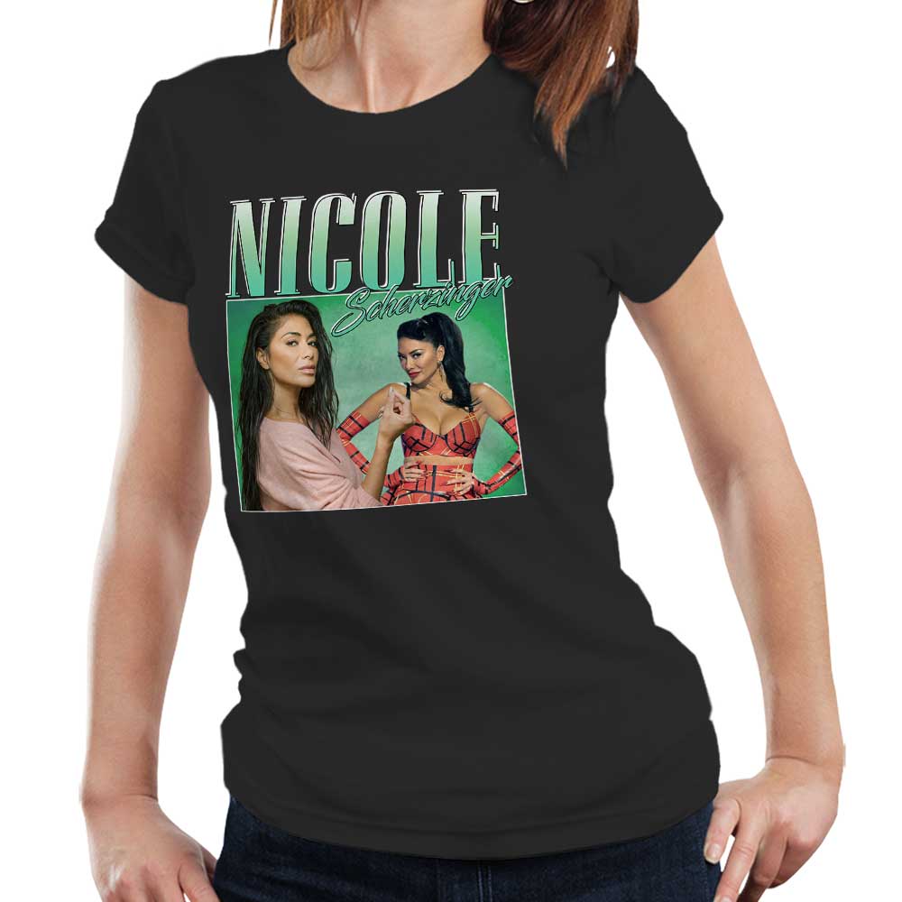 Nicole Scherzinger Appreciation Tshirt Fitted Ladies