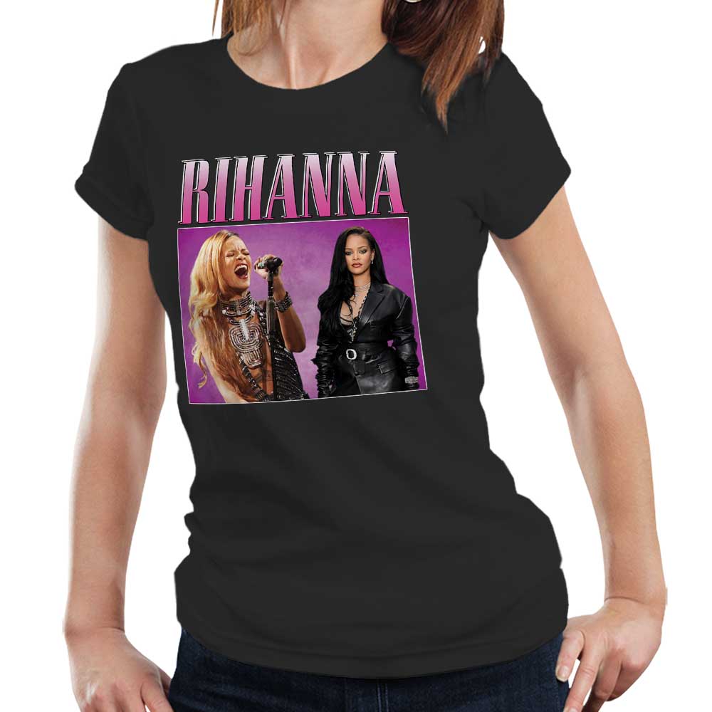 Rihanna Appreciation Tshirt Fitted Ladies