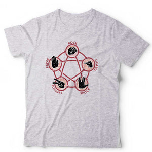 Rock Paper Scissors Spock Lizard Tshirt Unisex