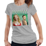 Scarlett Johansson Appreciation Tshirt Fitted Ladies