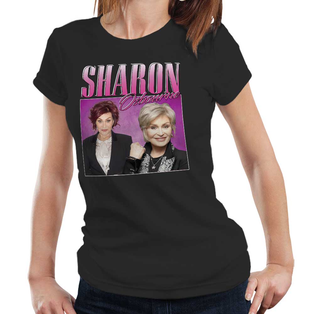 Sharon Osbourne Appreciation Tshirt Fitted Ladies