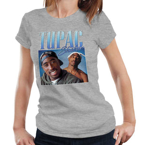 Tupac Shakur Appreciation Tshirt Fitted Ladies