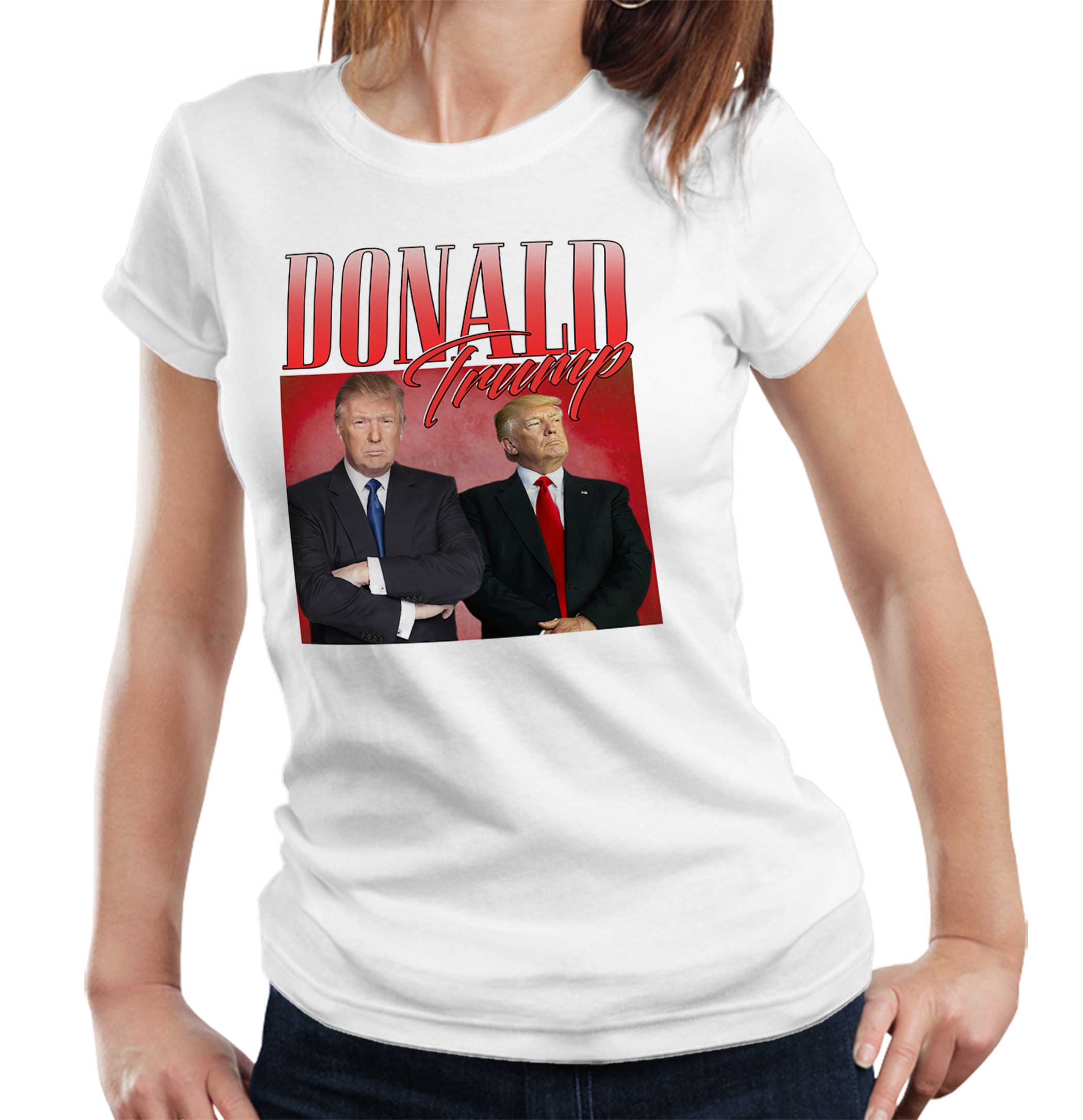 Donald Trump Appreciation Tshirt Fitted Ladies