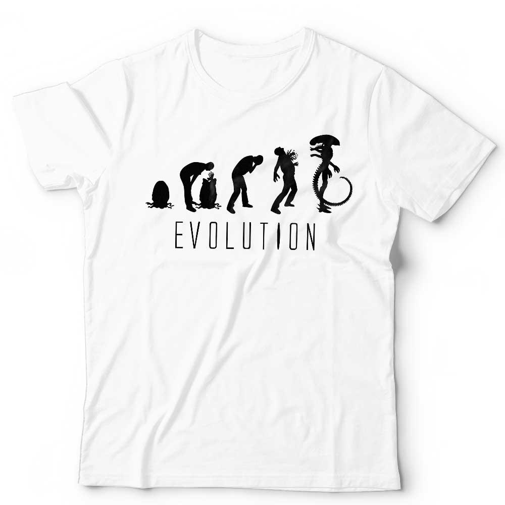 Alien Evolution Tshirt Unisex