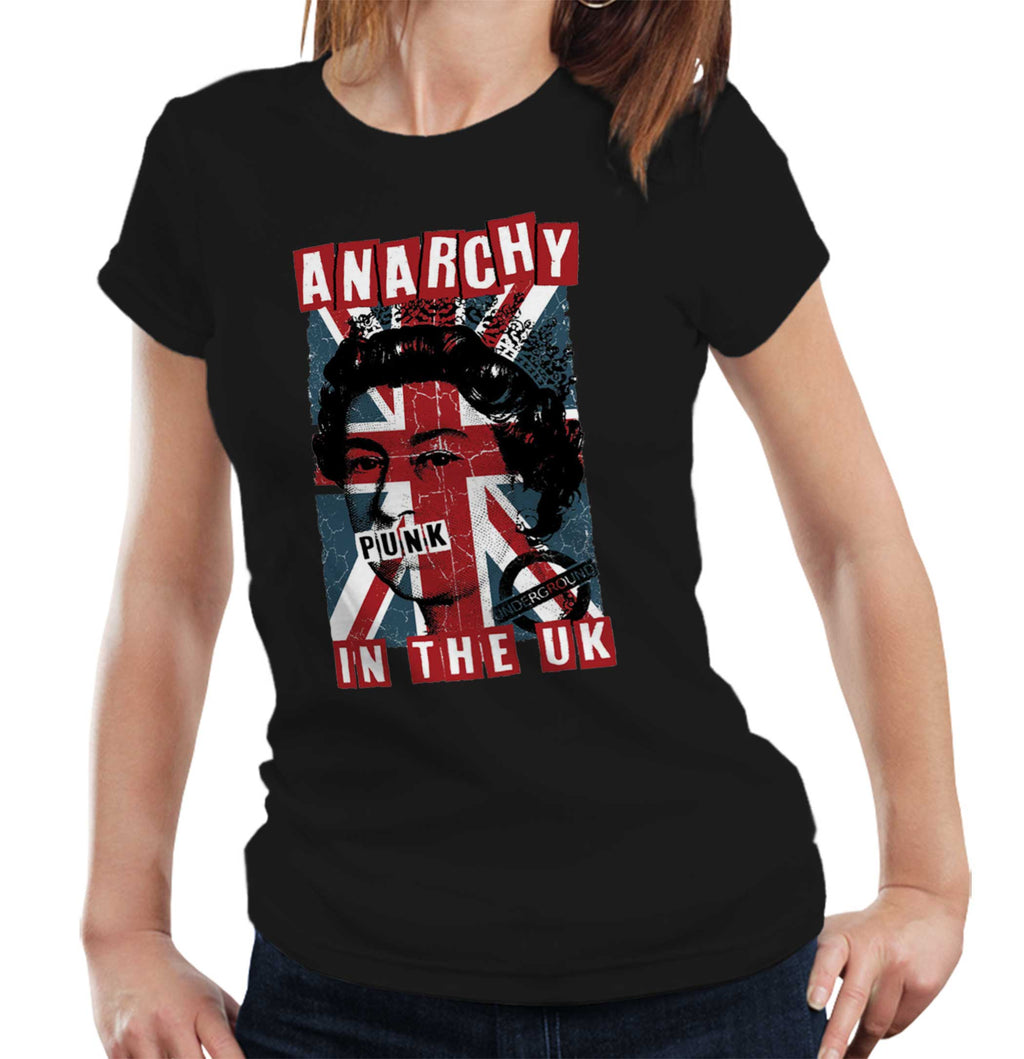 Anarchy In The UK T Shirt Ladies