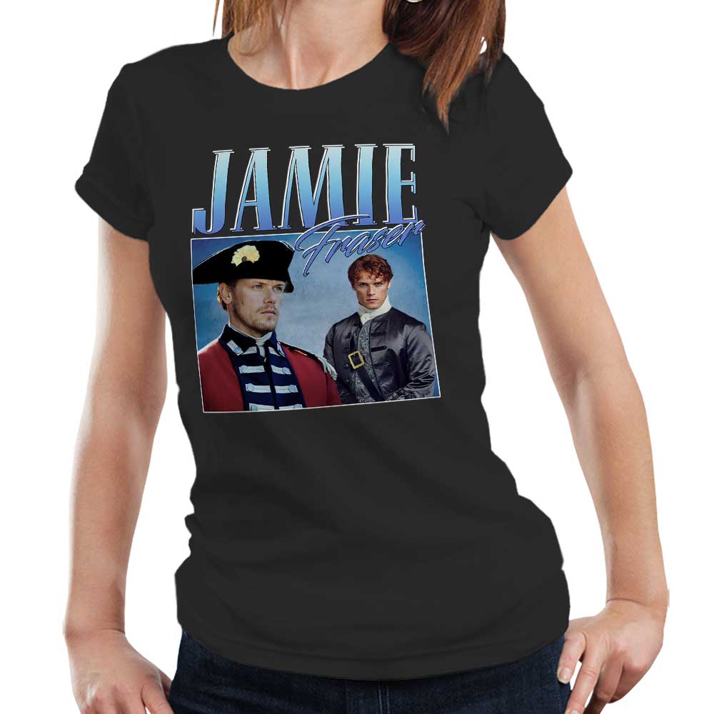 Jamie Fraser Appreciation Tshirt Fitted Ladies