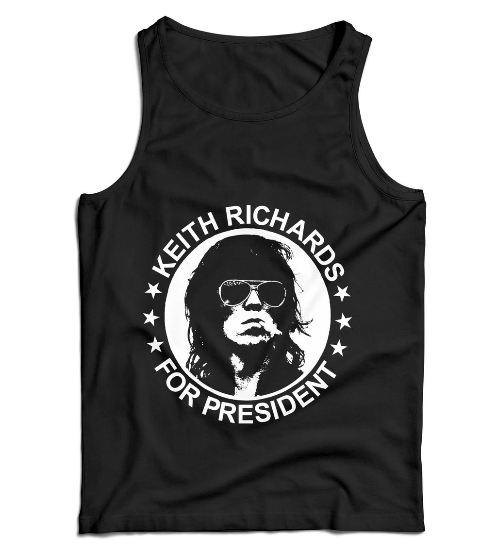 Keith Richards For President Ladies Vest/Tank Top