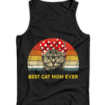 Best Cat Mom Ever Ladies Vest/Tank Top