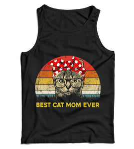 Best Cat Mom Ever Ladies Vest/Tank Top