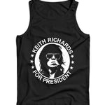 Keith Richards For President Ladies Vest/Tank Top