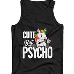 Cute But Psycho Ladies Vest Tank Top