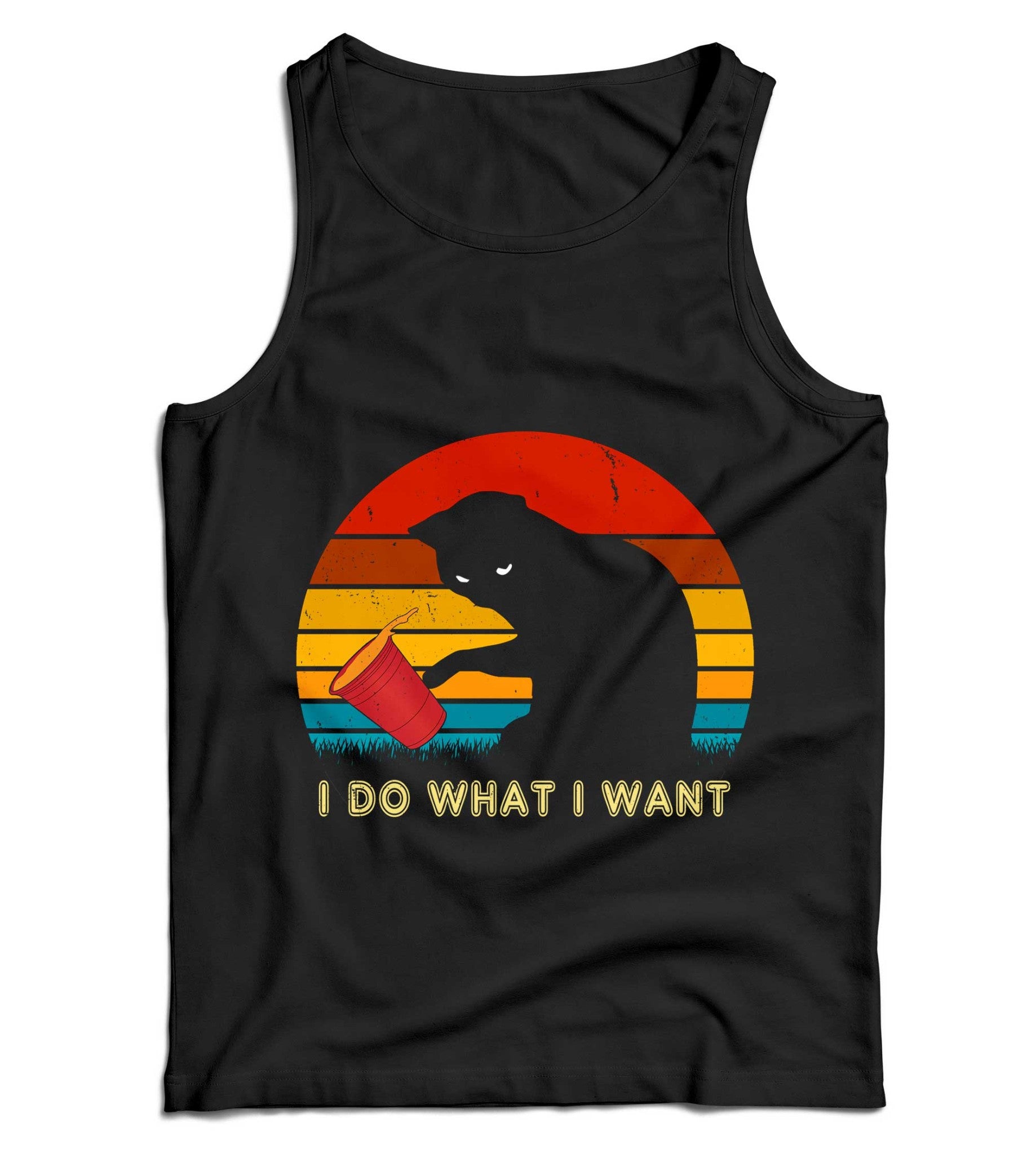 I Do What I Want Ladies Vest/Tank Top