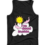 I'm Dead Inside 2 Ladies Vest Tank Top