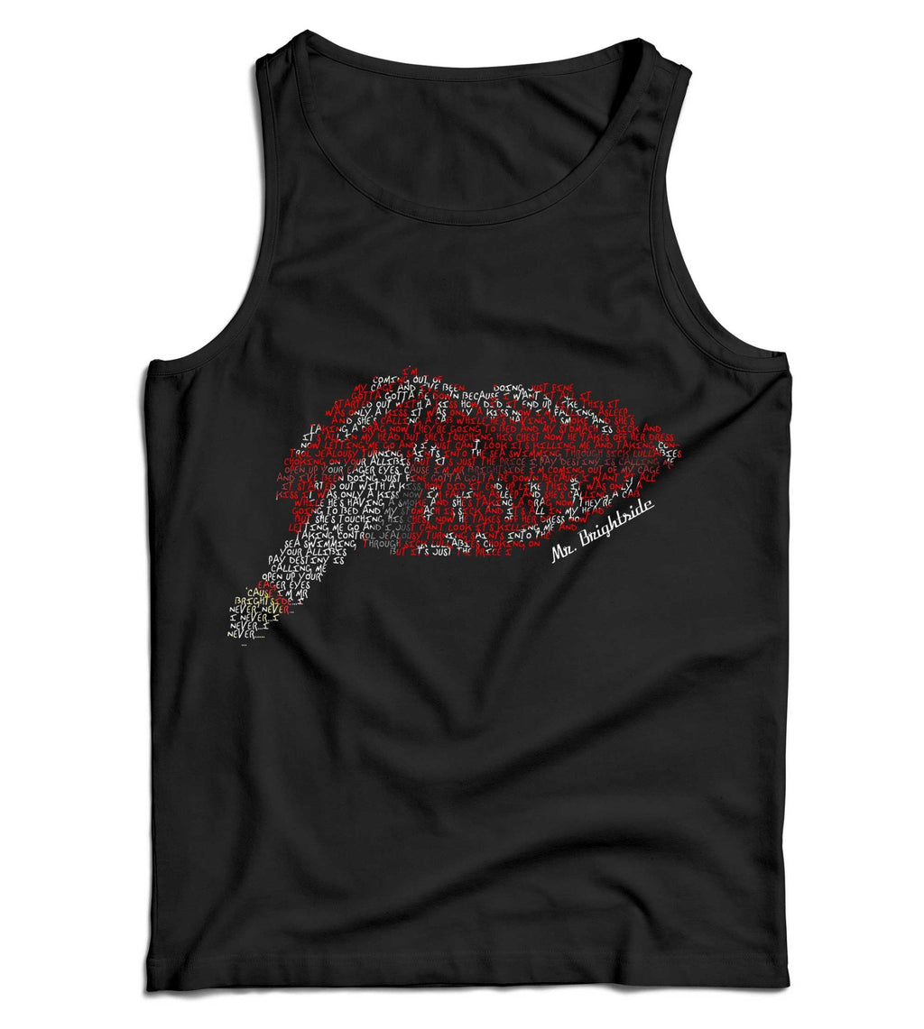 Mr Brightside Lips Ladies Vest/Tank Top