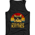 Show Me Your Kitties Ladies Vest Tank Top