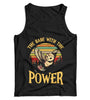 The Babe With The Power Ladies Vest/Tank Top - Humour Funny Retro Summer