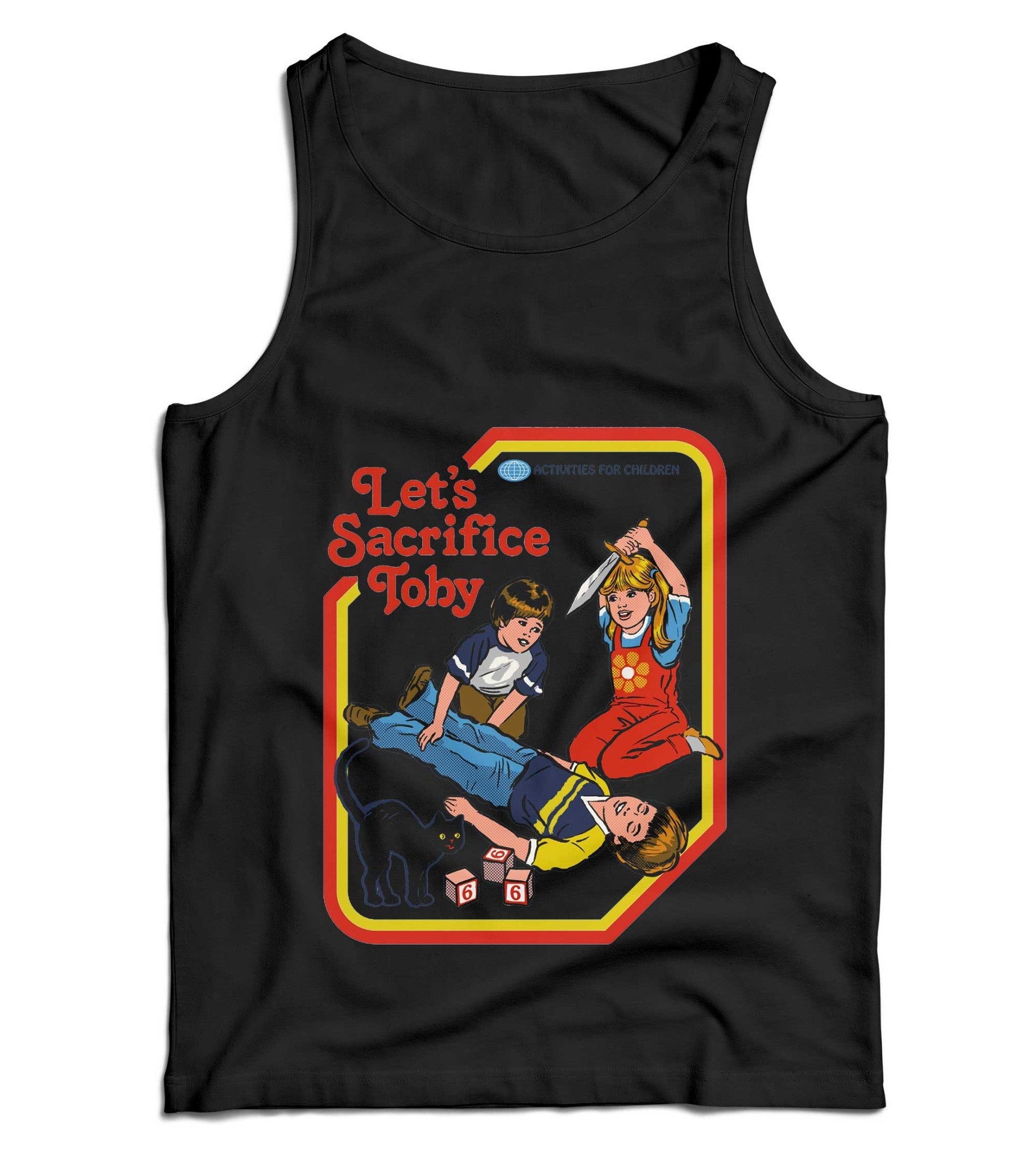 Let's Sacrifice Toby Ladies Vest Tank Top