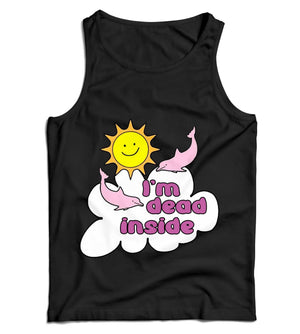 I'm Dead Inside 2 Ladies Vest Tank Top