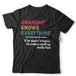 Grandad Knows Everything Tshirt Unisex