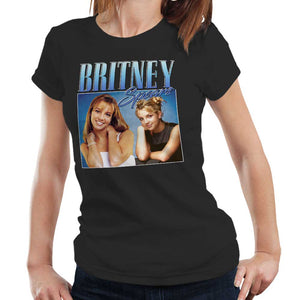 Britney Spears Appreciation Tshirt Fitted Ladies