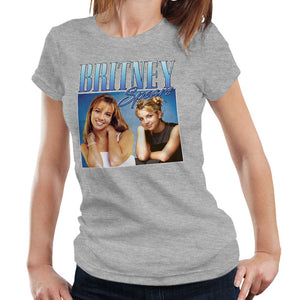 Britney Spears Appreciation Tshirt Fitted Ladies