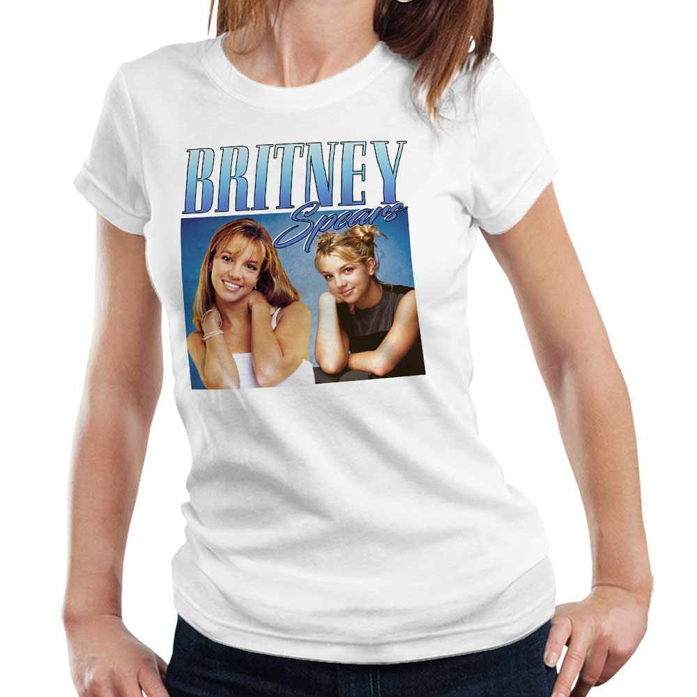 Britney Spears Appreciation Tshirt Fitted Ladies