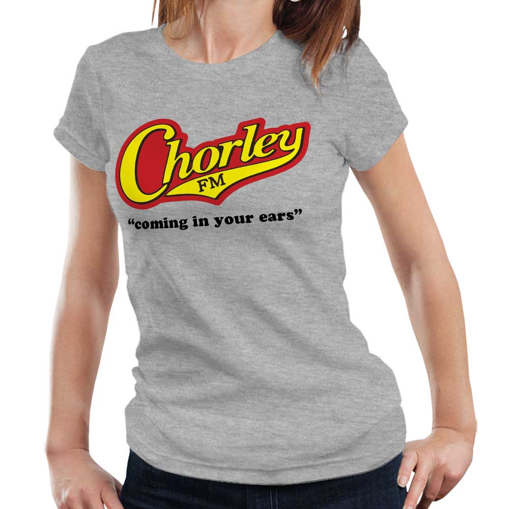 Chorley FM Coming In Your Ears Tshirt Fitted Ladies