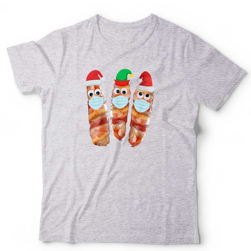 Christmas Pigs In Blankets Tshirt Unisex