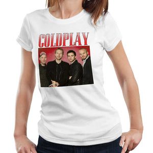 Coldplay Appreciation Tshirt Fitted Ladies