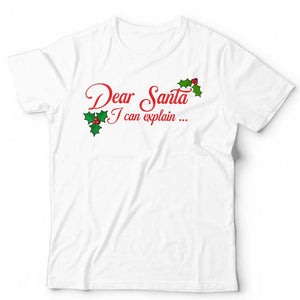 Dear Santa Tshirt Unisex & Kids