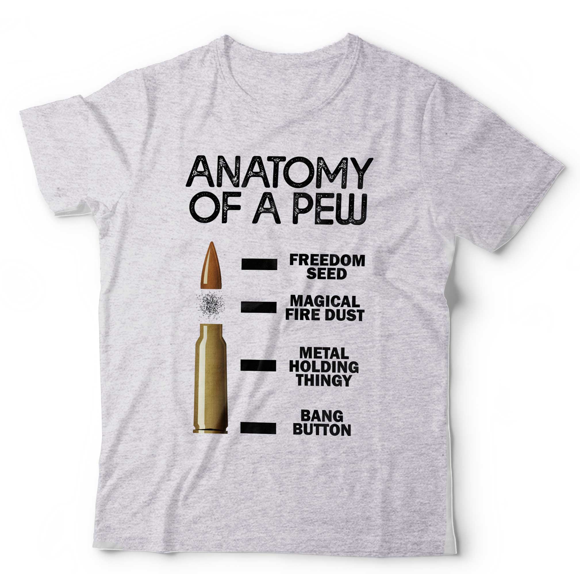 Anatomy Of A Pew T Shirt Unisex