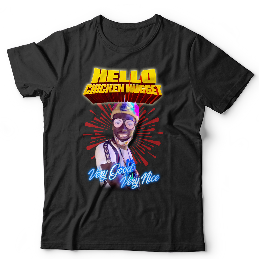 Hello Chicken Nugget Lucky Man Tok Tshirt Unisex