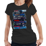 Horror VHS Tshirt Fitted Ladies