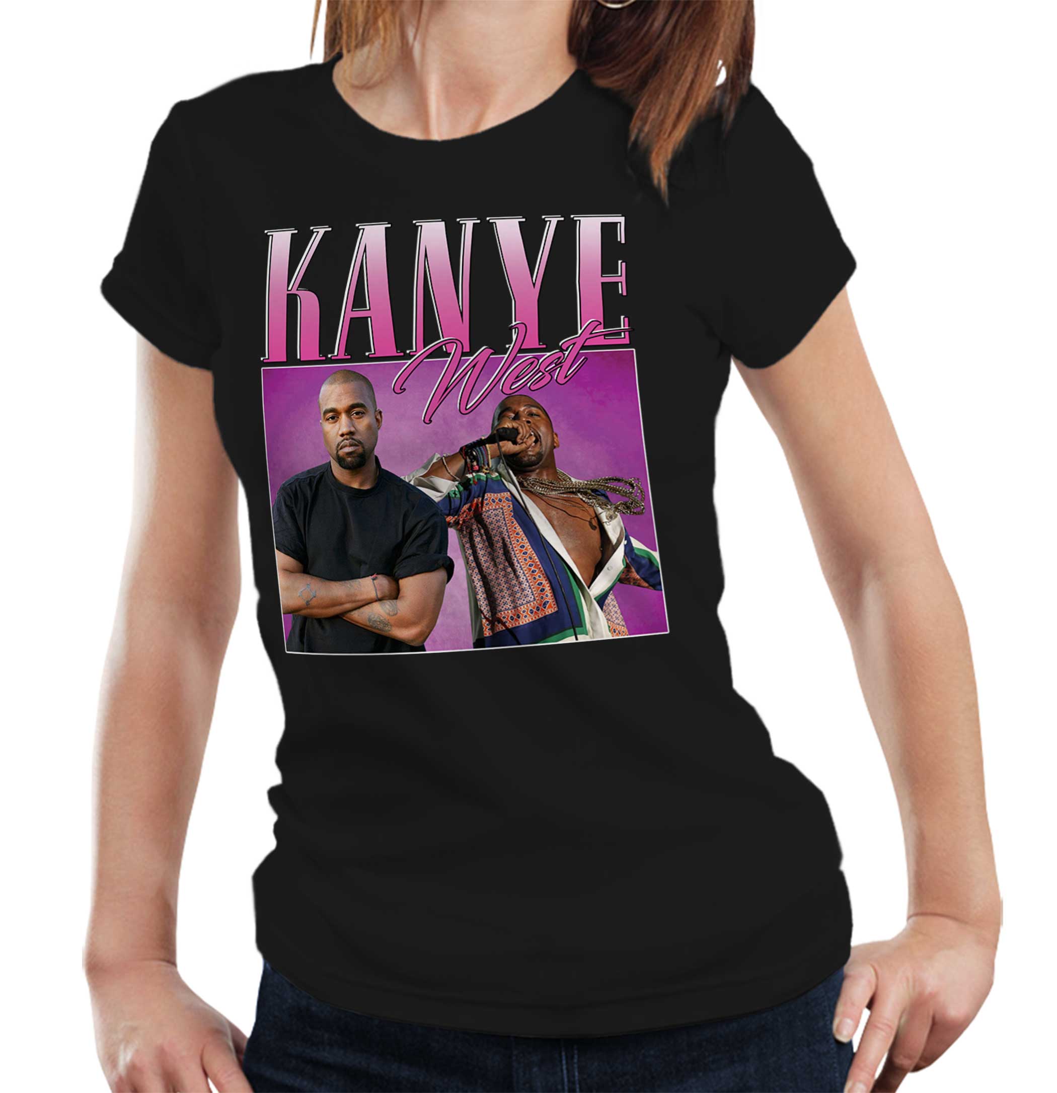 Kanye West Appreciation Tshirt Fitted Ladies