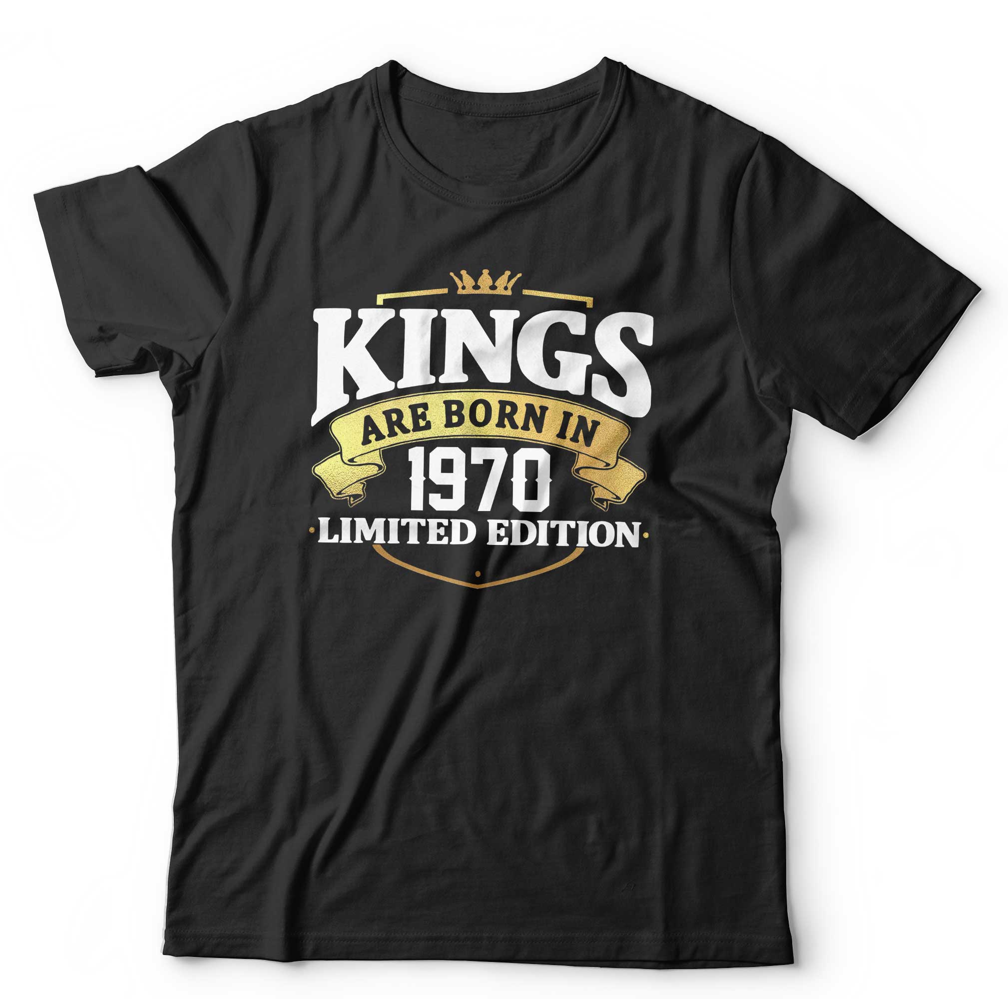 Kings Are Born In 1970s Birthday Tshirt Unisex