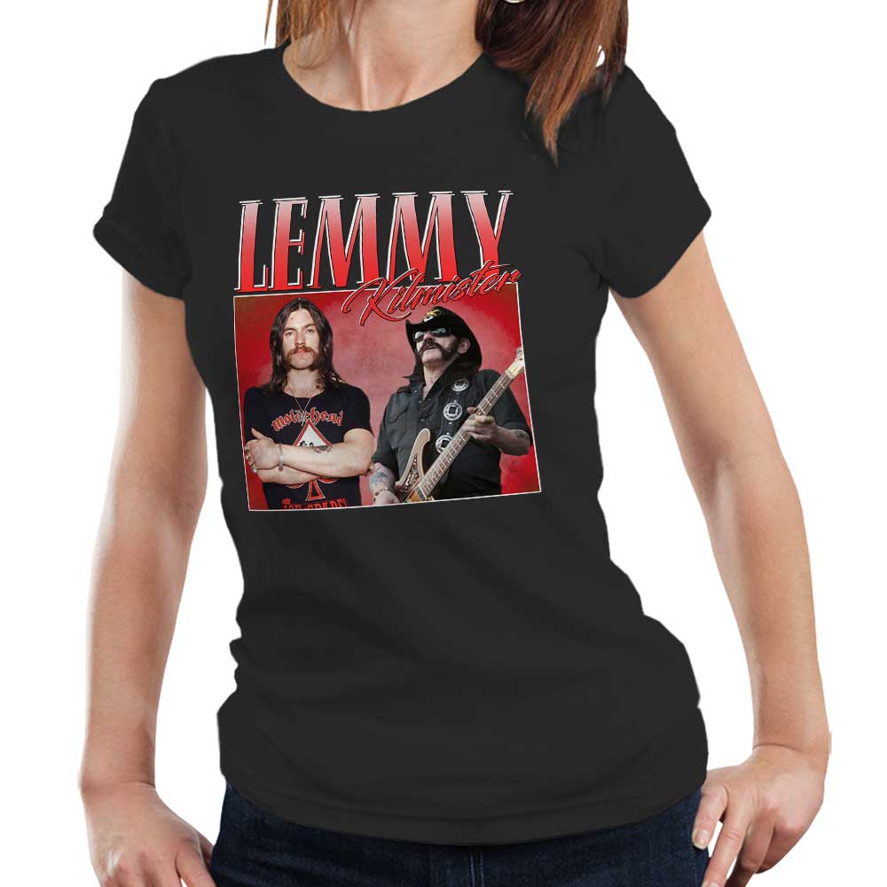 Lemmy Kilmister Appreciation Tshirt Fitted Ladies