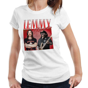 Lemmy Kilmister Appreciation Tshirt Fitted Ladies