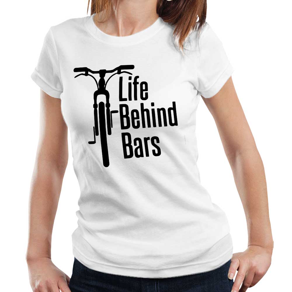 Life Behind Bars Tshirt Fitted Ladies