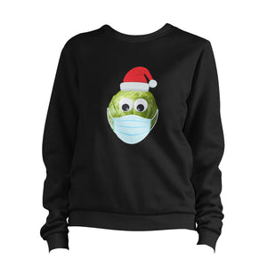 Christmas Lockdown Sprout Sweatshirt Pullover Jumper