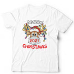 Merry Christmas Reindeer 2021 Tshirt Unisex