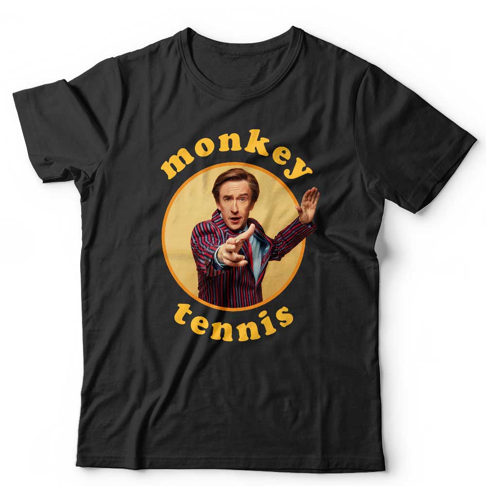 Monkey Tennis Tshirt Unisex