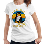 Mr Flibble Is Very Cross T Shirt Ladies