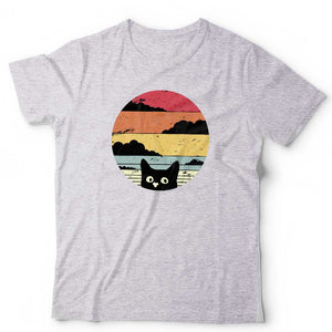 Retro Vintage Cat Tshirt Unisex